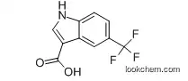 Molecular Structure of 948579-72-4 (1H-INDOLE-3-CARBOXYLIC ACID,5-(TRIFLUOROMETHYL)-)